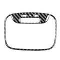Car Carbon Fiber Rear Roof Reading Light Decorative Sticker for Mitsubishi Lancer EVO 2008-2015, Left and Right Drive Universal, Rear Roof Reading Light
