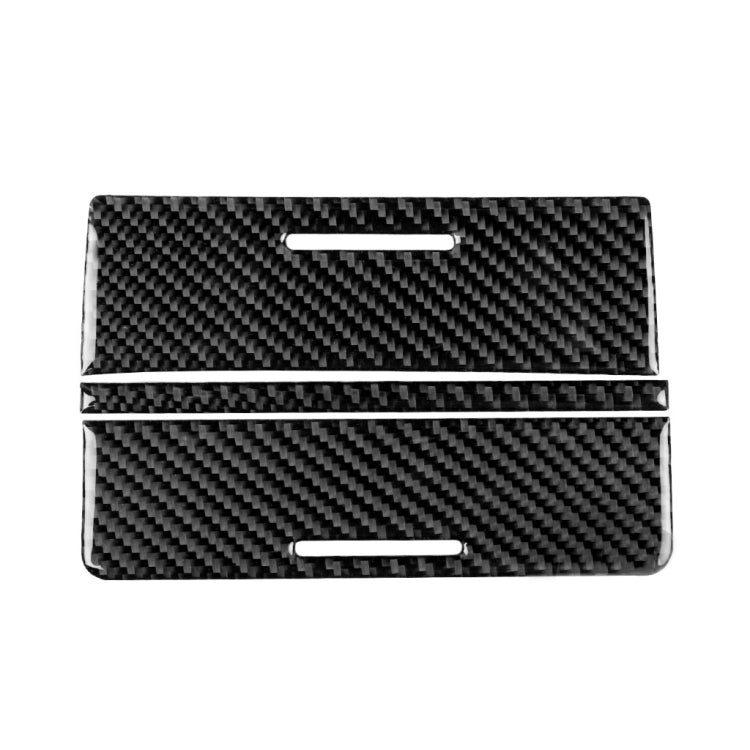 3 PCS Car Carbon Fiber Storage Box Decorative Sticker for Mitsubishi Lancer EVO (Only GT / GTS) 2010-2015, Left and Right Drive Universal, Storage Box