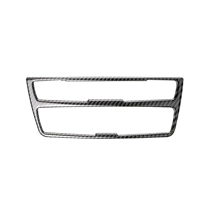 Carbon Fiber Car CD Panel Decorative Sticker for BMW (F30) 2013-2015 / (F34) 2013-2016, CD Panel