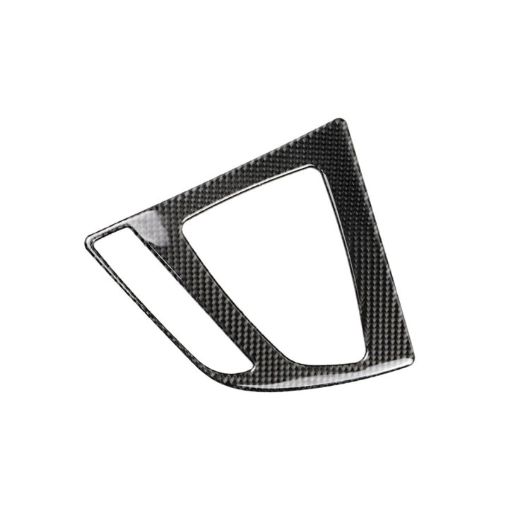 Carbon Fiber Car Gear Panel Decorative Sticker for BMW (F30) 2013-2017 / (F34) 2013-2017, Sutible for Left Driving, Gear Panel