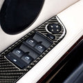 4 PCS Carbon Fiber Car Left Driving Lifting Panel Decorative Sticker without Folding for BMW E90 / 320i / 325i, Diameter: 37.8cm, without Folding,Diameter: 37.8cm