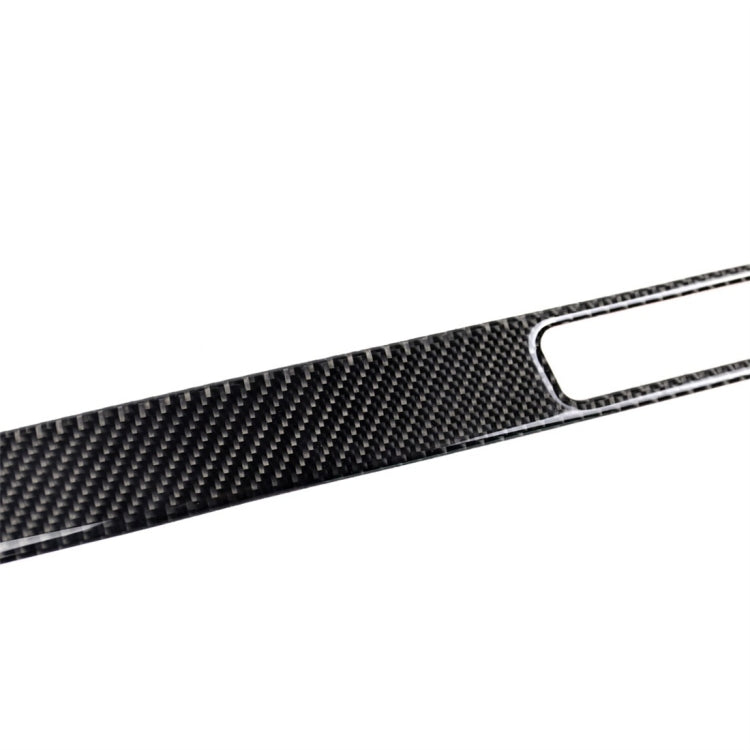 Carbon Fiber Car Left Driving Middle Control Decorative Sticker for BMW E90 / E92 / E93 2005-2012, Left Driving Middle Control