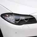 Carbon Fiber Car Lamp Eyebrow Decorative Sticker for BMW 5 Series F10 2014-2016, Lamp Eyebrow