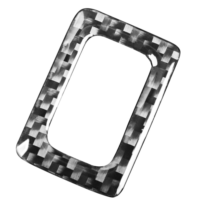 2 PCS Car Carbon Fiber Seat Heating Button Frame Decorative Sticker for Mazda RX8 2004-2008, Left and Right Drive Universal, Seat Heating Button Frame