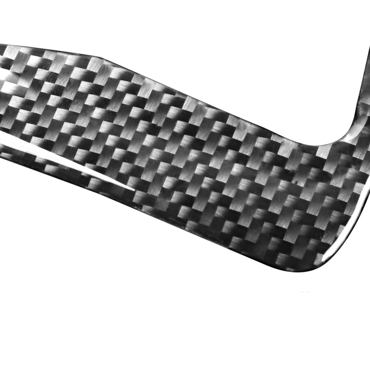 2 PCS Car Carbon Fiber Rear Door Handle Decorative Sticker for Mazda RX8 2004-2008, Left and Right Drive Universal, Rear Door Handle