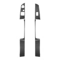 6 in 1 Car Carbon Fiber Left and Right Driving Seat Lift Decorative Sticker for Mazda RX8 2004-2008, Left Drive Low-configured, Left and Right Driving Seat Lift, Left Drive Low-configured