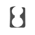 Car Carbon Fiber Handrail Cup Holder Decorative Sticker for Mazda RX8 2004-2008, Left Drive, Handrail Cup Holder