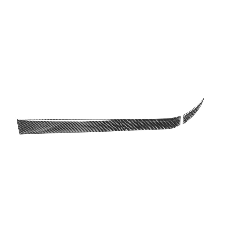 2 in 1 Car Carbon Fiber Passenger Side Storage Decorative Sticker for Mazda RX8 2004-2008, Left and Right Drive Universal, Passenger Side Storage