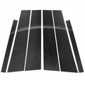 Car Carbon Fiber B Pillar Decorative Sticker for Mercedes-Benz GLE 2015-2019, Left and Right Drive Universal, For Mercedes-Benz GLE 2015-2019