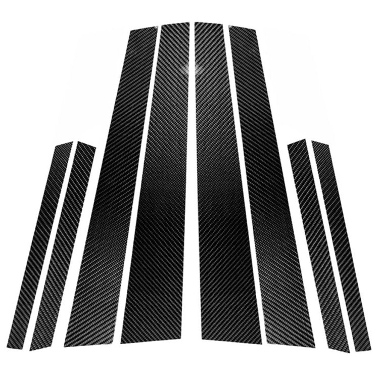 Car Carbon Fiber B Pillar Decorative Sticker for BMW X6 F16 2014-2018, Left and Right Drive Universal, For BMW X6 F16 2014-2018