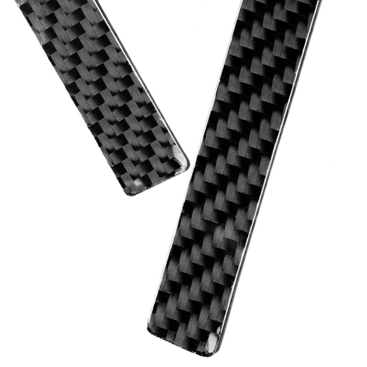 Car Carbon Fiber Goalpost Decorative Sticker for Toyota Land Cruiser Prado 2010-2018, Left and Right Drive Universal, For Toyota Land Cruiser Prado 2010-2018