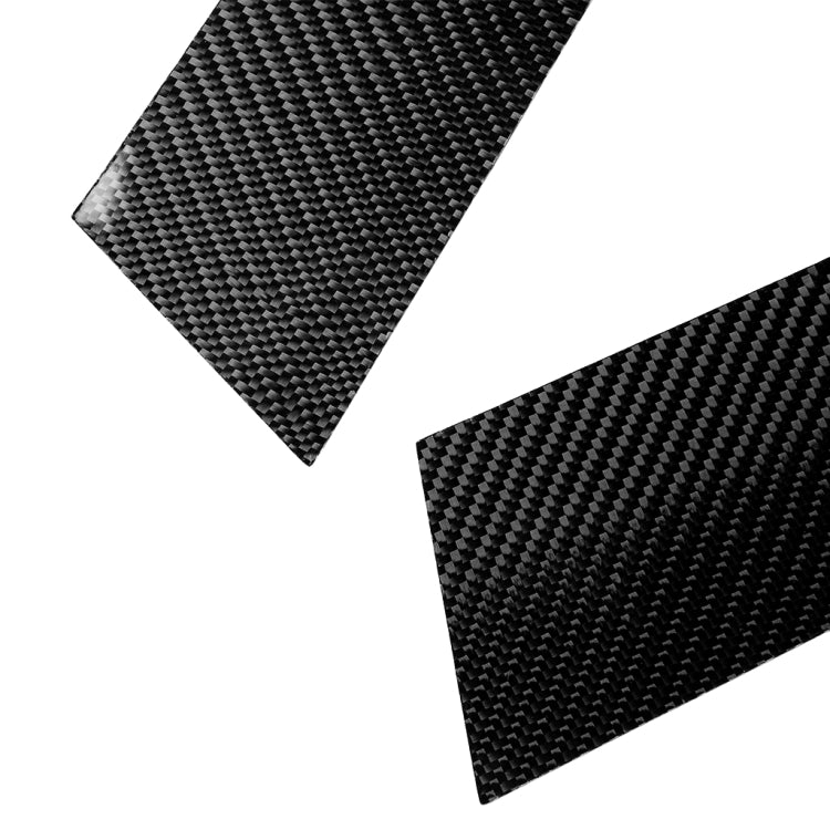 Car Carbon Fiber B-Pillar Decorative Sticker for Honda Fit 2014-2018, Left and Right Drive Universal, For Honda Fit 2014-2018