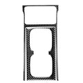 2 in 1 Car Carbon Fiber Water Cup Holder Panel Decorative Sticker for Honda Civic 8th Generation 2006-2011, Left and Right Drive Universal, Water Cup Holder Panel