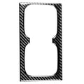 Car Carbon Fiber Water Cup Holder Decorative Sticker for Honda Civic 8th Generation 2006-2011, Left and Right Drive Universal, Water Cup Holder