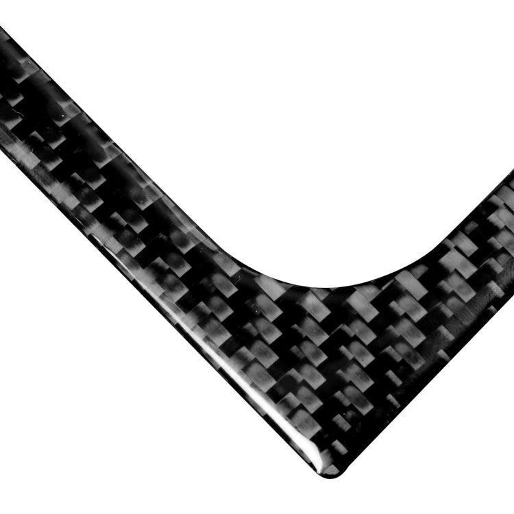 Car Carbon Fiber Big Storage Box Decorative Sticker for Honda Civic 8th Generation 2006-2011, Left Drive, Big Storage Box, Left Drive