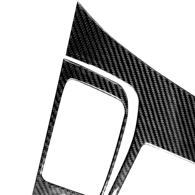 7 in 1 Car Carbon Fiber Instrument Panel Set Decorative Sticker for Honda Civic 8th Generation 2006-2011, Left Drive, Instrument Panel Set