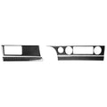 4 in 1 Car Carbon Fiber Air Conditioning Button + Headlight Switch Panel Decorative Sticker for Honda Civic 8th Generation 2006-2011, Left Drive, Air Conditioning Button + Headlight Switch Panel