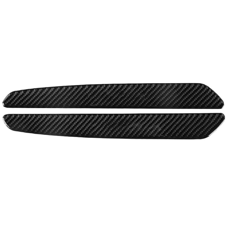 2 in 1 Car Carbon Fiber Welcome Pedal Decorative Sticker for Alfa Romeo Giulia 2017-2019, Left and Right Drive Universal, Welcome Pedal