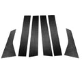 6 in 1 Car Carbon Fiber B-pillar Decorative Sticker for Honda 10th Generation Accord 2018-2021, Left and Right Drive Universal, B-pillar