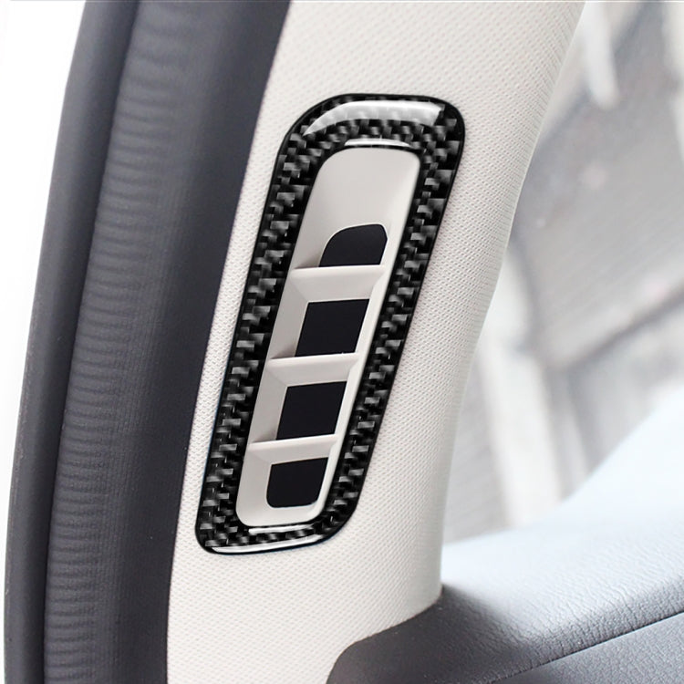 Car Carbon Fiber A-pillar Air Outlet Decorative Sticker for Mazda CX-5 2017-2018, Left and Right Drive Universal, A-pillar Air Outlet