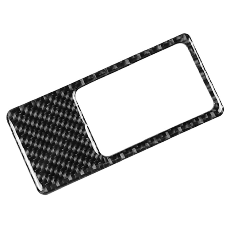 Car Carbon Fiber Headlight Panel Decorative Sticker for Mazda CX-5 2017-2018, Left Drive, Headlight Panel, Left Drive