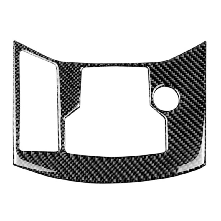Car Carbon Fiber Electronic Handbrake Panel Decorative Sticker for Mazda CX-5 2017-2018, Left Drive, Electronic Handbrake Panel, Left Drive