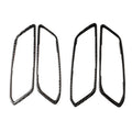 4 in 1 Car Carbon Fiber Door Handle Decorative Sticker for BMW 3 Series G20/G28/325Li/330d/335 2019-2020, Left and Right Drive Universal, Door Handle