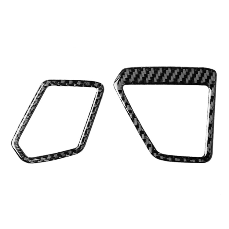 Car Carbon Fiber Instrument Air Outlet Decorative Sticker for BMW 3 Series G20/G28/325Li/330d/335 2019-2020, Left Drive, Instrument Air Outlet, Left Drive