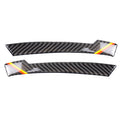 Car Carbon Fiber Rearview Mirror Anti-collision Strip D for Mercedes-Benz A/B/C/E Class/GLK/GLE/GLS/GLA/CLA, Left and Right Drive Universal, Rearview Mirror Anti-collision Strip D