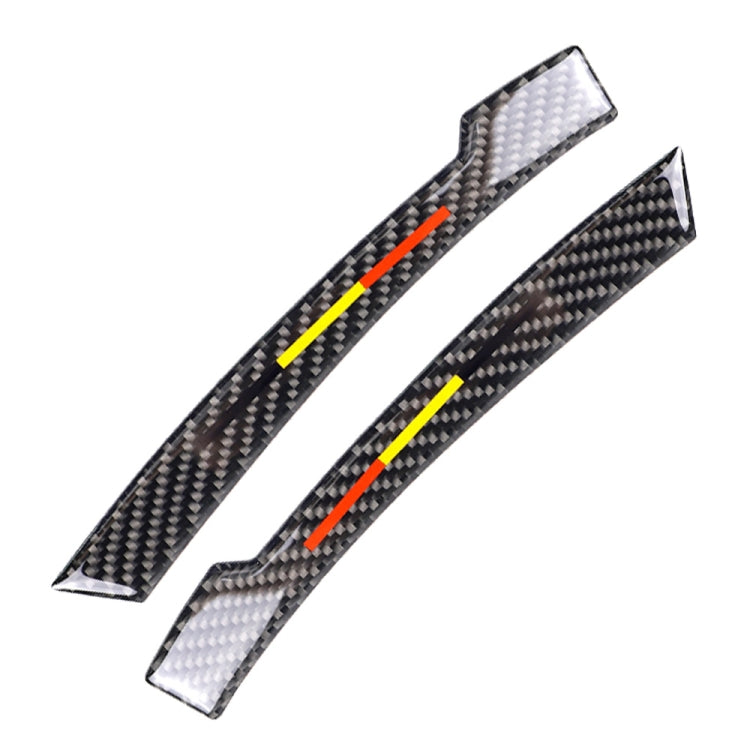 Car Carbon Fiber Rearview Mirror Anti-collision Strip C for Mercedes-Benz A/B/C/E Class/GLK/GLE/GLS/GLA/CLA, Left and Right Drive Universal, Rearview Mirror Anti-collision Strip C