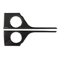 Car Carbon Fiber Rear Door Handle Decorative Sticker for Lexus RX300 / 270 / 200T / 450h 2016-2019, Left and Right Drive Universal, Rear Door Handle