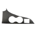 Car Carbon Fiber Water Cup Holder Panel Decorative Sticker for Lexus RX300 / 270 / 200T / 450h 2016-2019, Left Drive, Water Cup Holder, Left Drive