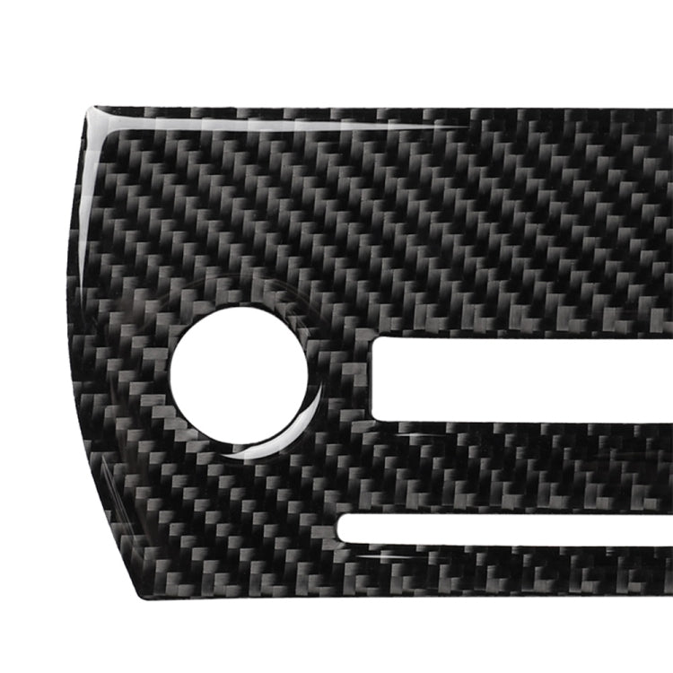 Car Carbon Fiber CD Panel Decorative Sticker for Lexus NX200 / 200t / 300h 2014-2021, Left and Right Drive Universal, CD Panel