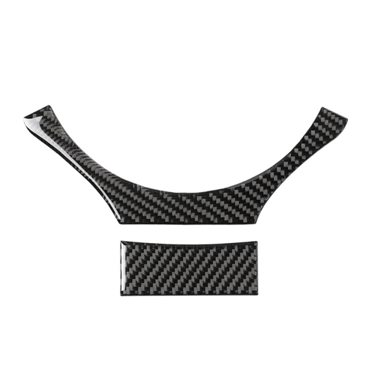 Car Carbon Fiber Steering Wheel Sets Decorative Sticker for Lexus NX200 / 200t / 300h 2014-2021, Left and Right Drive Universal, Steering Wheel Sets