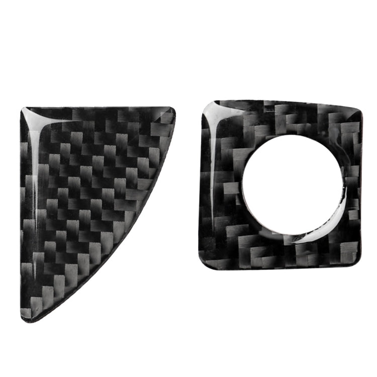 Car Carbon Fiber Glove Box Switch Decorative Sticker for Lexus IS250 300 350C 2006-2012, Left Drive, Glove Box, Left Drive