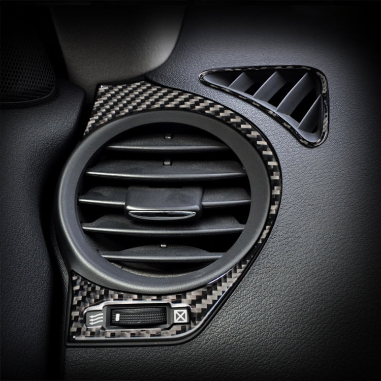 Car Carbon Fiber Big Left and Right Air Outlet Decorative Sticker for Lexus IS250 300 350C 2006-2012, Right Drive, Big Left and Right Air Outlet, Right Drive