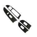 Car Carbon Fiber Window Glass Lift Decorative Sticker for Lexus IS250 300 350C 2006-2012, Right Drive, Window Glass Lift, Right Drive