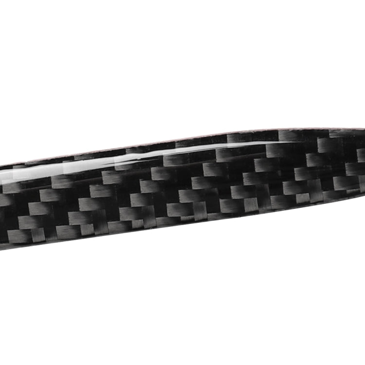 Car Carbon Fiber Rearview Mirror Anti-collision Strip for Audi A6 S6 C7 A7 S7 4G8 2012-2018, Left and Right Drive Universal, Rearview Mirror