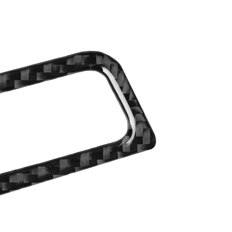 Car Carbon Fiber Trunk Switch Decorative Sticker for Audi A6 S6 C7 A7 S7 4G8 2012-2018, Left Drive, Trunk Switch, Left Drive