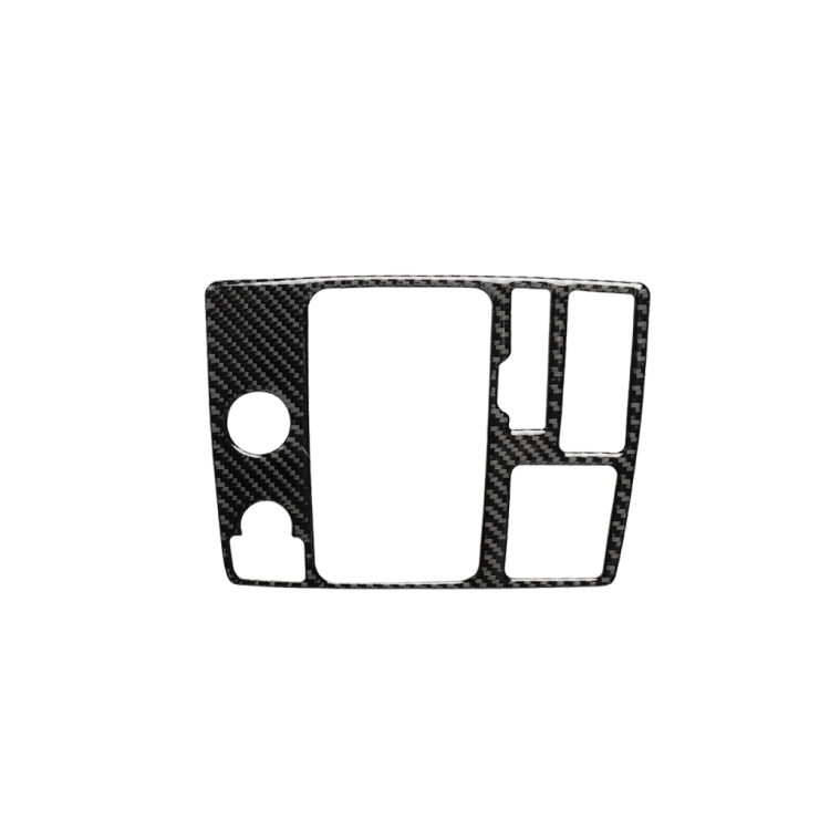 Car Carbon Fiber One-button Start Panel Decorative Sticker for Audi A6 S6 C7 A7 S7 4G8 2012-2018, Right Drive, One-button Start, Right Drive