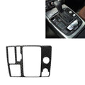 Car Carbon Fiber One-button Start Panel Decorative Sticker for Audi A6 S6 C7 A7 S7 4G8 2012-2018, Left Drive, One-button Start, Left Drive