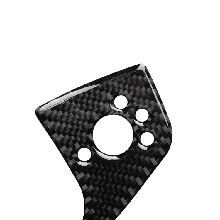 Car Carbon Fiber Glass Lifter Long Style Decorative Sticker for Audi A6 S6 C7 A7 S7 4G8 2012-2018, Left Drive, Glass Lifter, Left Drive