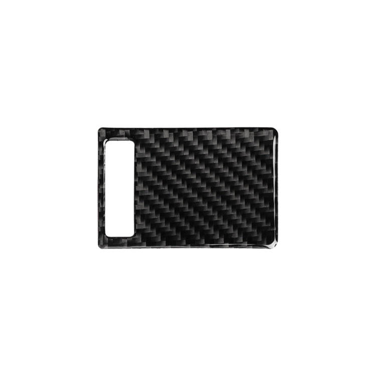 Car Carbon Fiber Air Outlet Adjustment Panel Decorative Sticker for Audi A6 2005-2011, Left Drive, Air Outlet Adjustment Panel, Left Drive