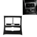 Car Carbon Fiber Rear Seat Air Outlet Panel Decorative Sticker for Audi A6 2005-2011, Left and Right Drive Universal, Rear Seat Air Outlet