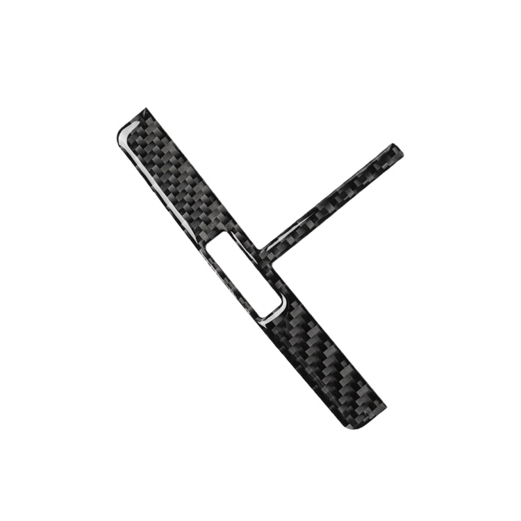 Car Carbon Fiber Rear Seat Air Outlet Panel Decorative Sticker for Audi A6 2005-2011, Left and Right Drive Universal, Rear Seat Air Outlet