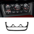 Car Carbon Fiber Air Conditioning Button Decorative Sticker for Audi TT 8n 8J MK123 TTRS 2008-2014, Left and Right Drive Universal, Air Conditioning Button