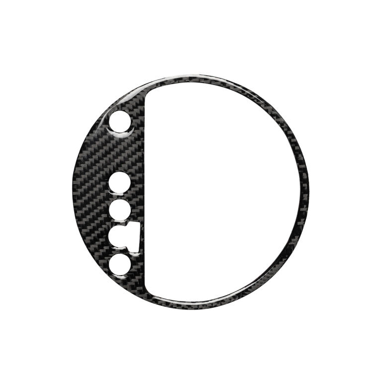 Car Carbon Fiber Gear Shift Position Panel Decorative Sticker for Audi TT 8n 8J MK123 TTRS 2008-2014, Left Drive, Gear Shift Position, Left Drive