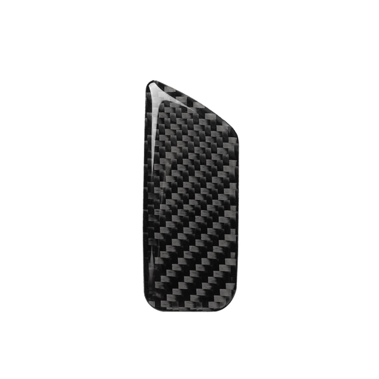 Car Carbon Fiber Passenger Seat Hand Box Switch Decorative Sticker for Audi A3 / 8V 2014-2019, Left Drive, Hand Box Switch, Left Drive