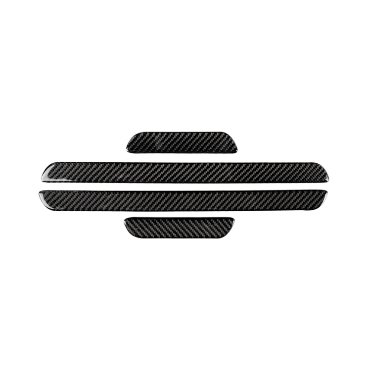 Car Carbon Fiber Threshold Decorative Sticker for Audi A3 2014-2019, Left and Right Drive Universal, Threshold