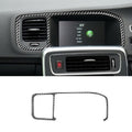 Car Carbon Fiber Navigation Frame Decorative Stickers for Volvo V60 2010-2017 / S60 2010-2018, Right Drive, Navigation Frame, Right Drive